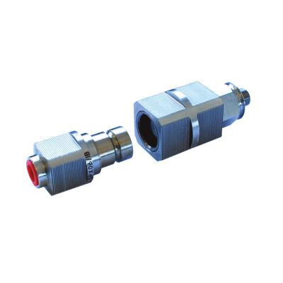 Remote operation flat face stainless steel coupling